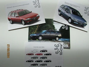 PEUGEOT 405 ESTATE BROCHURE NO M/CP0310 - Picture 1 of 3
