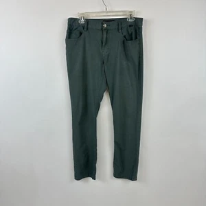 Pantalones Travis Mathew Para Hombre 34 Gris Delgado Chino Frente Plano Informales Hombres 34x30 Defecto - Imagen 1 de 16