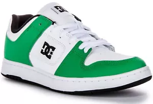 Dc Shoes ADYS100765-XGWY Manteca 4 Zapatilla Unisex Lace Up Blanca Verde UK 6-12 - Imagen 1 de 6