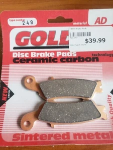 FA450X - CERAMIC Carbon Brake Pads Yamaha YZ125 YZ250 YZ450F 2008-2016 FRONT - Picture 1 of 1
