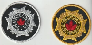 Canada Fire Department & Fire Service patches shipped from Australia - Picture 1 of 1