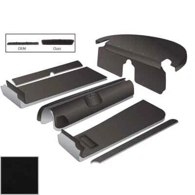 Premium Cut Pile Carpet Kit by Moss Upholstery - Black - MX-5 Miata 1990-2005 - Image 1 of 4