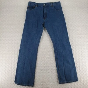 Levis 517 Bootcut Jeans Men 36x34 Blue Med Wash Denim Western Cowboy Workwear - Picture 1 of 20
