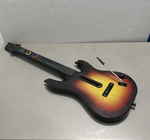 Guitar Hero PS3 Rojo Octano Sunburst Probado Funciona Sin Correa Sin Dongle - Imagen 1 de 6