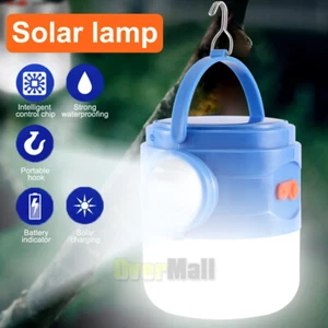 Mejor Luces de Camping USB Recargable Luz Solar Lampara Emergencia Linterna LED - Bild 1 von 19