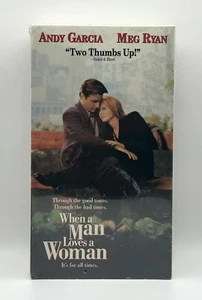 When a Man Loves a Woman (VHS, 1994) Andy Garcia, Meg Ryan - New Sealed - Picture 1 of 5