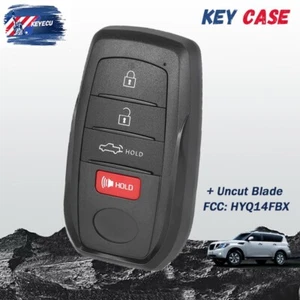 For Toyota Tundra 2022 2023 24 Remote Smart Key Case Shell Fob 4 Button HYQ14FBX - Foto 1 di 5