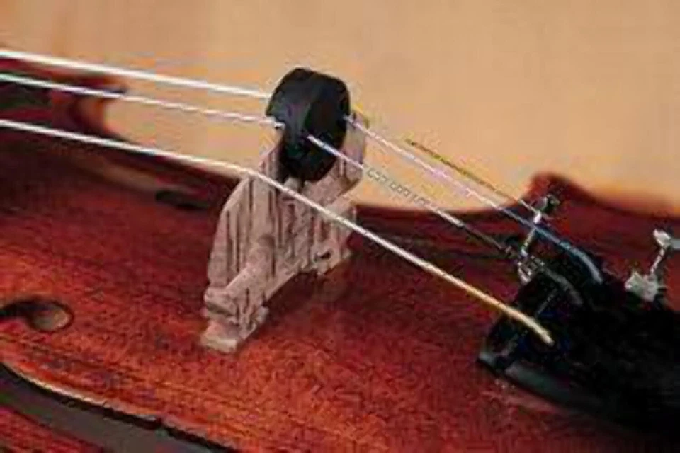 Tourte Double Hole Viola Mute Round - 15- 16 1/2 Size — 第 1/1 张图片