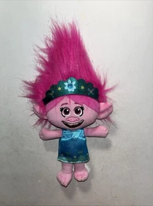 NWT Dreamworks Trolls World Tour 8 Inch Small Plush Poppy, Ages 3+ - Picture 1 of 4