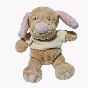 Baby Ganz Wee Tee Pink Dog 8 Inch Rattle Plush Baby Lovey Stuffed Animal Toy - Picture 1 of 5