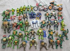 Teenage Mutant Ninja Turtles 1994-2008  40+ Figure LOT TMNT 2 Bikes