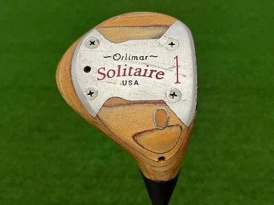 ORLIMAR SOLITAIRE DRIVER Right Handed Steel Dynalite Gold R300 Regular Wood Head - Image 1 of 4