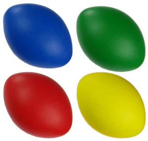 Kids Fun Sports Standard Coated Foam Rugby Ball Various Colours - Picture 1 of 1
