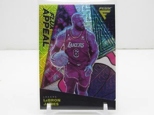 LEBRON JAMES 2022-23 FLUX MOJO SILVER FLUX APPEAL INSERT! LAKERS!! - Picture 1 of 2