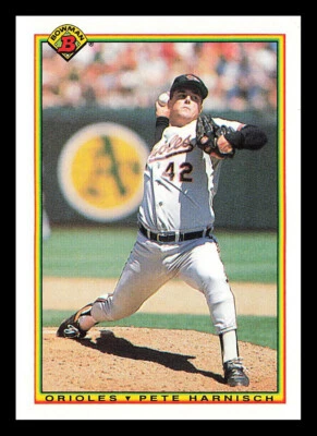 Pete Harnisch #247 1990 Bowman Baltimore Orioles - Image 1 of 2