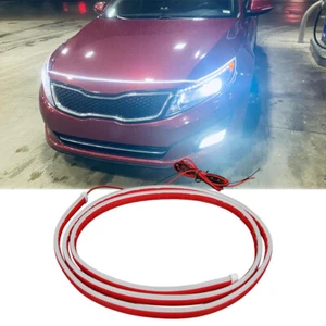 Tira de luz LED dinámica debajo del capó de 71" para Kia Stinger/Optima - Imagen 1 de 15