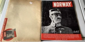 Vintage WW 2 King Of Norway Magazine 1940-41 Mint, Original Shipping - Picture 1 of 6