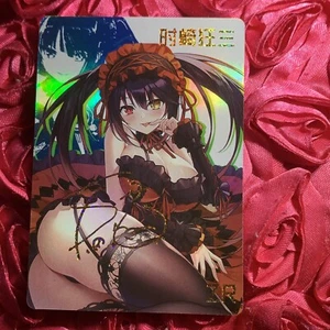 Kurumi Tokisaki Date A Live Goddess ZR Portrait Waifu Anime Holo Girl Card - Picture 1 of 4