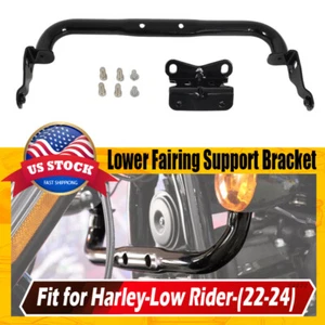Front Fairing Lower Support Bracket Fit For Harley Low Rider ST FXLRST 22-2024 - Picture 1 of 17