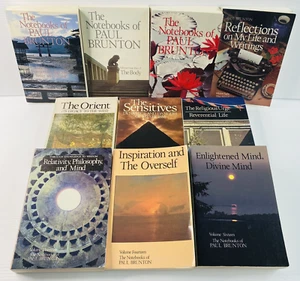 The Notebooks Of Paul Brunton Bundle x 10 Books : New Age Philosophy Occult - Picture 1 of 22