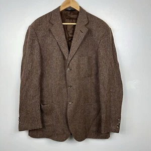 Polo Ralph Lauren Tweed Wool Blazer, Chore Utility, Size Mens 54R, Fits XL - Picture 1 of 9