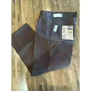 Vintage NWT Men's Big Mac Denim Western Jeans Brown Denim Size 36x30 USA Made - Picture 1 of 13