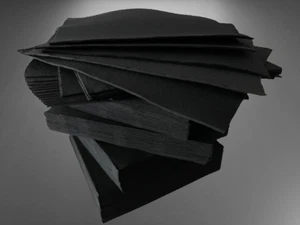 TableART in Schwarz für Trendsetter 500 St. Servietten mit TEX Touch 38 x 38 cm - Bild 1 von 5