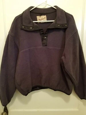 Mujer Woolrich Años 90 Snap Polar Jersey Talla L Foto 1 de 4