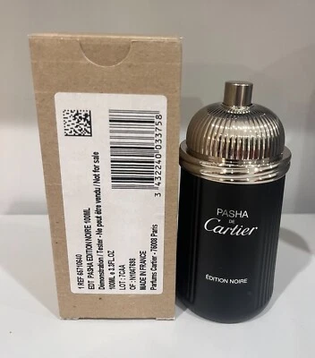 Pasha de Cartier Edición Noire por Cartier 3.3 oz-100 ml EDT Spray "COMO EN LA FOTO" Foto 1 de 2