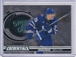Fraser Minten, Toronto Maple Leafs 2023-24 Credentials Speed of the Game #SGR13 - Picture 1 of 2