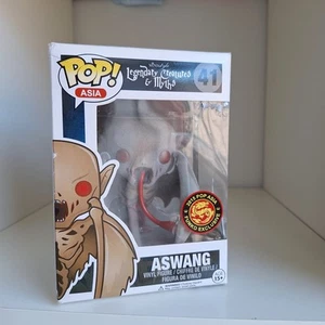 Criaturas legendarias y mitos Aswang flocado 2015 Asia #41 Funko Pop! Exclusivo en caja - Imagen 1 de 24