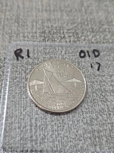 2001 D Washington Quarter State Rhode Island RI Uncirculated Listing 17 - Picture 1 of 3