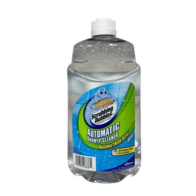 NWT Scrubbing Bubbles Automatic Shower Cleaner Refill Original Scent 34 fl oz - Image 1 of 4