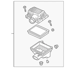 Genuine GM Air Cleaner 84640369 - Picture 1 of 3