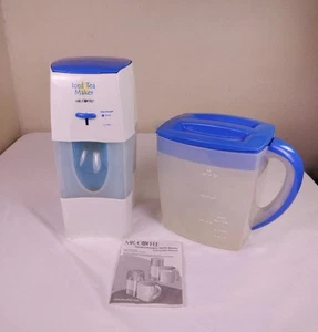 Mr. Coffee Iced Tea Maker TM70 3 Quart  Blue & White "Tested" - CLEAN - Picture 1 of 10