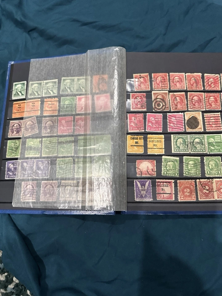 Lote de estampillas usadas y sin usar, presidenciales. Lincoln. Princesa Diana. Sello del mundo Foto 1 de 4