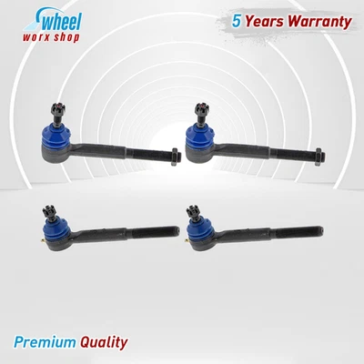 4x Mevotech extremidade da haste de amarração de direção dianteira para GMC C1500 1988-1999 -AR - Imagem 1 de 4