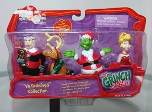 Dr. Suess’ How The Grinch Stole Christmas “Ya Grinched” Action Collection Set - Picture 1 of 6