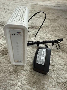 Motorola ARRIS Surfboard SB6141 Cable Modem With Power Cord - Picture 1 of 7