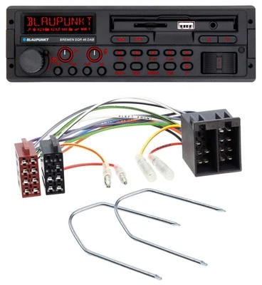 Blaupunkt SD MP3 USB Bluetooth DAB Autoradio für Audi 80 86-96 90 84-91 100 82-9 - Bild 1 von 4