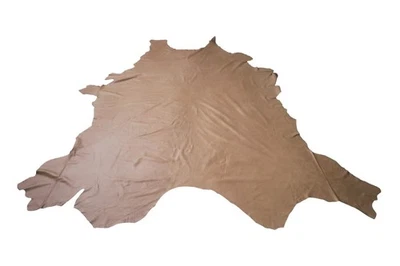 Pine Nut Beige Hide Upholstery Whole Full Cow Hide 50 Square Feet Stunning - Image 1 of 2