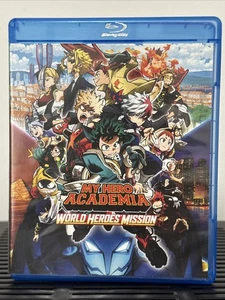 My Hero Academia: World Heroes' Mission (Blu-ray + DVD, 2021) Crunchyroll - Picture 1 of 3