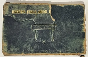 Henck's Field Book for Railroad Engineers 1869 Edition with Formulas and Tables - Picture 1 of 9