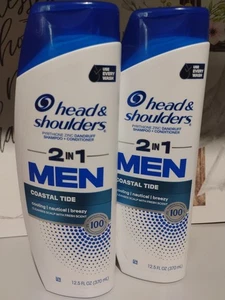 Head & Shoulders 2in1 Schuppen Shampoo & Conditioner Coastal Tide 12,5 Unzen 2er Pack - Bild 1 von 3