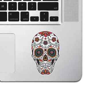 Ornamental Sugar Skull Macbook Pro Air Decal Keyboard Laptop Sticker iPad Skin