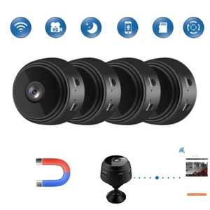 4pcs Upgraded WiFi Security Camera – 1080P HD Infrared Night Vision Remote View - Picture 1 of 8