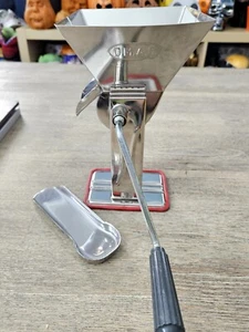 O.M.A.C. Pressa Pomodoro Mulino Gulliver Made in Italy Acciaio Inox Garantito Inox - Foto 1 di 11