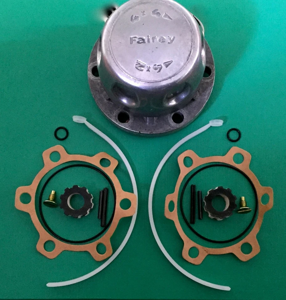 NEW Land Rover Series FAIREY Free Wheel Hub Seal Kit & PLASTIC INSERTS RTC7136 - Image 1 of 1