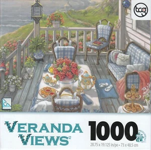 Seaside 1000 Piece Puzzle - Janet Kruskamp - Picture 1 of 1