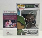 (SIGNED) Funko Pop! Television Arrow TV Series John Diggle #212 JSA COA